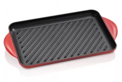 Le Creuset Grill Rechthoek 32 Cm Gietijzer Kersrood