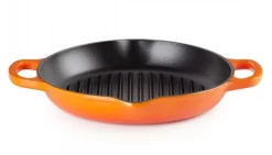 Le Creuset Hoge Grillplaat Rond ø 25 Cm Gietijzer Vulcanique