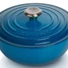 Le Creuset Wok-braadpan 4,1 Liter ø 26 Cm Gietijzer Marseilleblauw