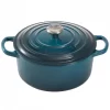 Le Creuset Signature Braadpan 2,4 Liter ø 20 Cm Gietijzer Deep Teal