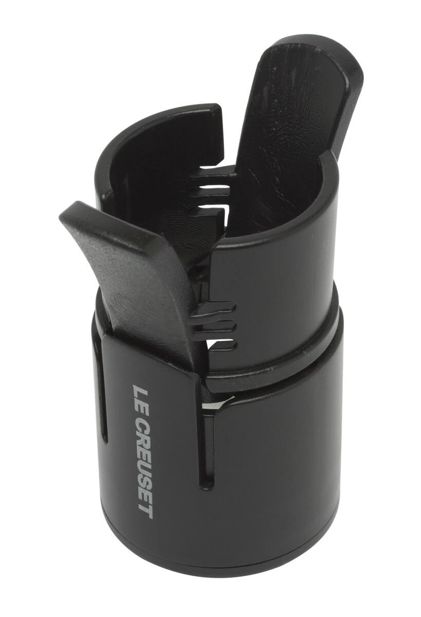 Le Creuset Screwpull SW-106 Champagne-afsluiter Kunststof Zwart