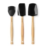 Le Creuset Spatelset Silicone Zwart 3-delig