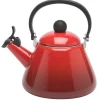 Le Creuset Kone Fluitketel 1,6 Liter Staal Kersrood