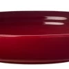 Le Creuset Diep Bord ø 22 Cm Aardewerk Kersrood