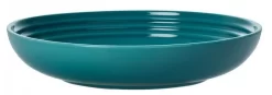 Le Creuset Diep Bord ø 22 Cm Aardewerk Caribbean Blue