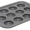 Le Creuset Pâtiliss Bakvorm Voor 12 Mini-cakes Staal Zwart
