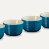 Le Creuset Schaaltje 100 Ml ø 7,8 Cm Aardewerk Deep Teal 4 Stuks