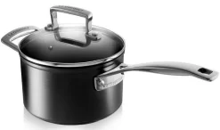 Le Creuset Les Forgées Steelpan Met Glasdeksel 1,9 Liter ø 16 Cm Aluminium