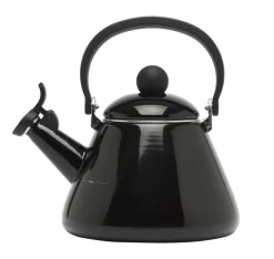Le Creuset Kone Fluitketel 1,6 Liter Staal Zwart Glans