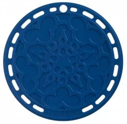 Le Creuset Pannenonderzetter ø 20 Cm Silicone Marseilleblauw