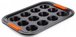 Le Creuset Pâtiliss Bakvorm Voor 12 Mini-muffins Staal Zwart
