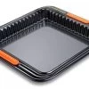 Le Creuset Pâtiliss Vierkante Taartvorm Met Uitneembare Bodem 23 X 23 Cm Staal Zwart