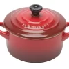 Le Creuset Minipan ø 10 Cm Aardewerk Kersrood