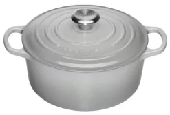 Le Creuset Signature Braadpan Rond 3,3 Liter ø 22 Cm Gietijzer Mist Grey