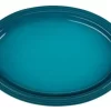 Le Creuset Ovale Schaal ø 46 Cm Aardewerk Caribbean Blue