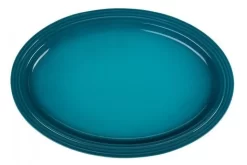Le Creuset Ovale Schaal ø 46 Cm Aardewerk Caribbean Blue