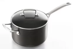 Le Creuset Les Forgées Steelpan Met Glasdeksel 2,8 Liter ø 18 Cm Aluminium