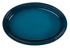 Le Creuset Ovale Schaal ø 46 Cm Aardewerk Deep Teal