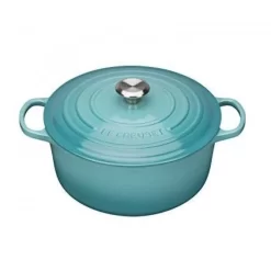 Le Creuset Signature Braadpan 4,2 Liter ø 24 Cm Gietijzer Caribbean Blue