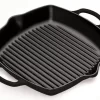 Le Creuset Vierkante Grill 30 Cm Gietijzer Mat Zwart