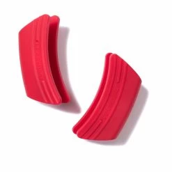 Le Creuset Handvatten 12 X 6,5 Cm Silicone Kersrood 2 Stuks
