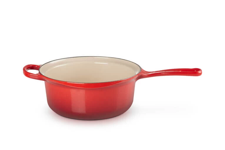 Le Creuset 2-in-1 Steelpan 2,3 Liter ø 22 Cm Gietijzer Kersrood - Afbeelding 4