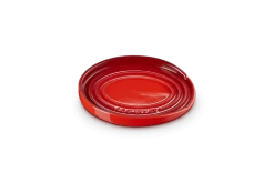 Le Creuset Ovale Lepelhouder 15 Cm Aardewerk Kersrood