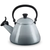 Le Creuset Kone Fluitketel 1,6 Liter Staal Mist Grey
