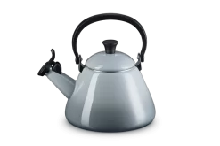 Le Creuset Kone Fluitketel 1,6 Liter Staal Mist Grey