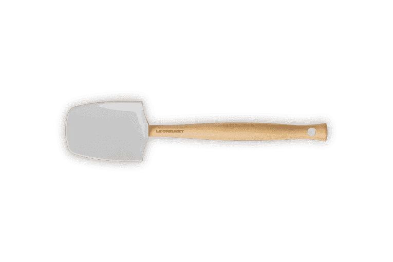 Le Creuset Premium Grote Lepelspatel 28 Cm Silicone Mist Grey - Afbeelding 4