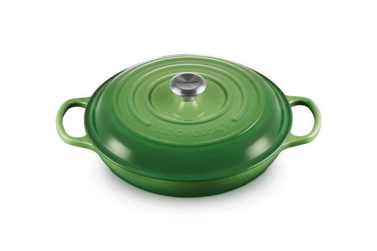 Le Creuset Multifunctionele Braadpan 3,2 Liter ø 30 Cm Gietijzer Bamboo - Afbeelding 2