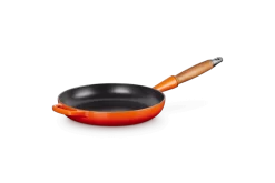 Le Creuset Koekenpan Rond Met Open Greep ø 24 Cm Gietijzer Vulcanique