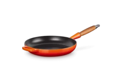 Le Creuset Koekenpan Rond Met Open Greep ø 26 Cm Gietijzer Vulcanique