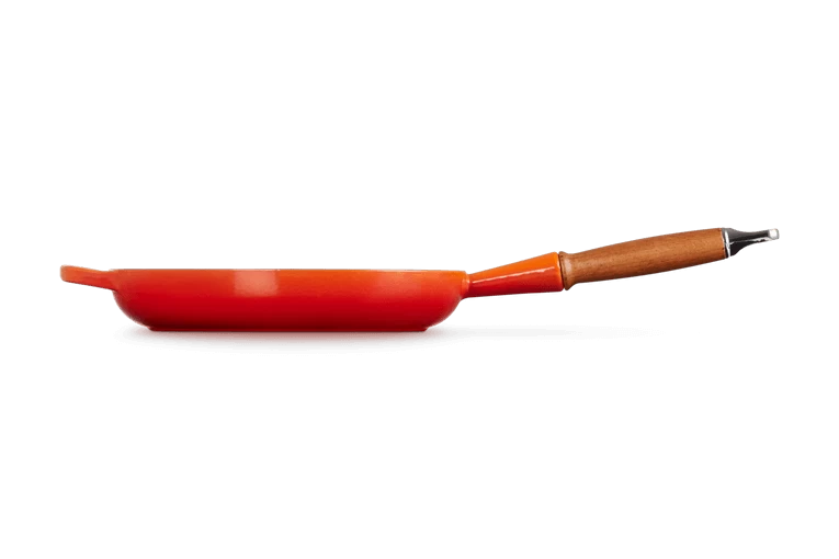 Le Creuset Koekenpan Rond Met Open Greep ø 26 Cm Gietijzer Vulcanique - Afbeelding 2