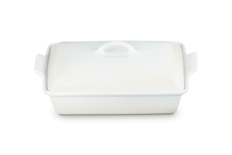 Le Creuset Ovenschaal Met Deksel 33 Cm Aardewerk Meringue - Afbeelding 2