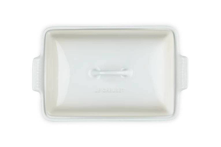 Le Creuset Ovenschaal Met Deksel 33 Cm Aardewerk Meringue - Afbeelding 5