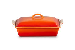 Le Creuset Ovenschaal Met Deksel 33 Cm Aardewerk Vulcanique
