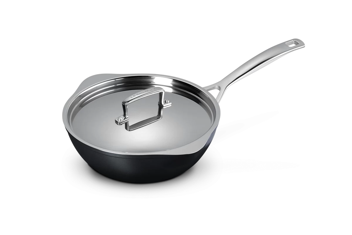 Le Creuset Les Forgées Chef's Pan Met Schenktuiten ø 24 Cm - Afbeelding 2