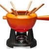 Le Creuset Fondueset 2 Liter Gietijzer Vulcanique