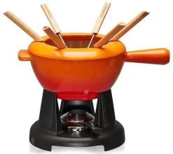 Le Creuset Fondueset 2 Liter Gietijzer Vulcanique