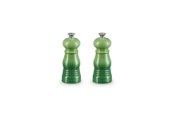 Le Creuset Peper- En Zoutmolen 11 Cm Kunststof Bamboo 2-delig