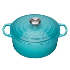 Le Creuset Signature Braadpan 2,4 Liter ø 20 Cm Gietijzer Caribbean Blue