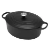 Le Creuset Signature Braadpan Ovaal 13,9 Liter ø 40 Cm Gietijzer Matzwart
