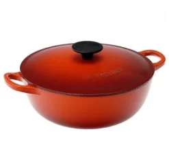 Le Creuset Wok-braadpan 4,1 Liter ø 26 Cm Gietijzer Kersrood