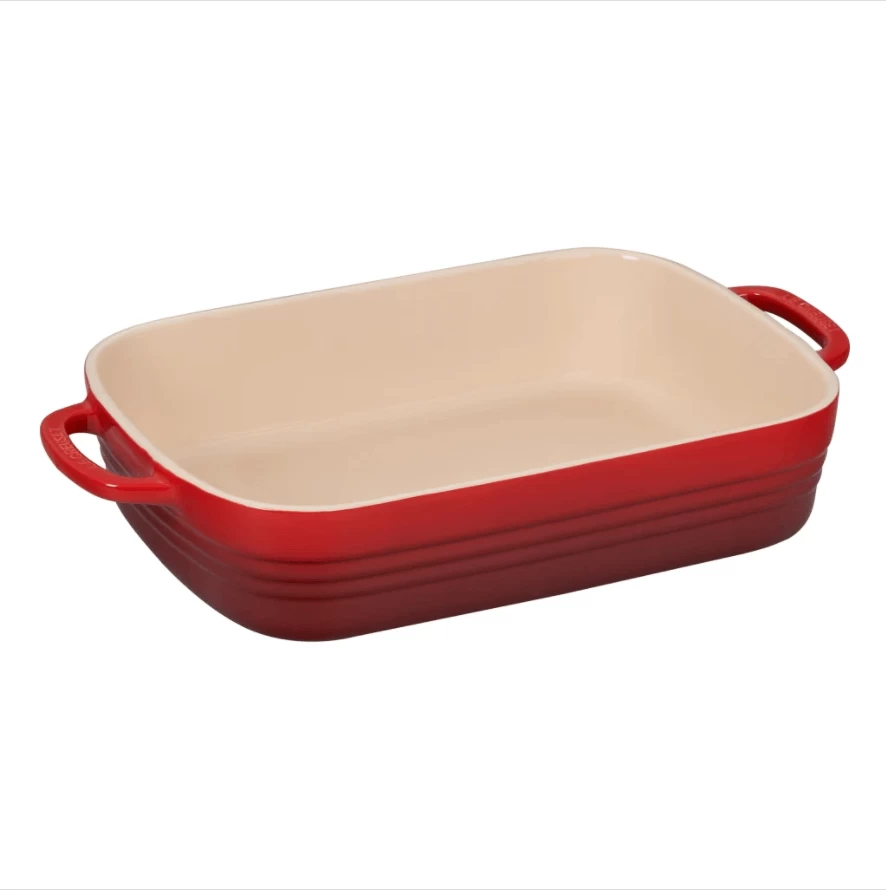 Le Creuset Lasagneschaal 35 Cm Aardewerk Kersrood