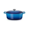 Le Creuset Signature Braadpan Ovaal 4,1 Liter ø 27 Cm Gietijzer Azure