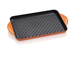 Le Creuset Grill Rechthoek 32 Cm Gietijzer Vulcanique