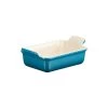 Le Creuset Rechthoekige Ovenschaal 19 X 14 Cm Aardewerk Deep Teal