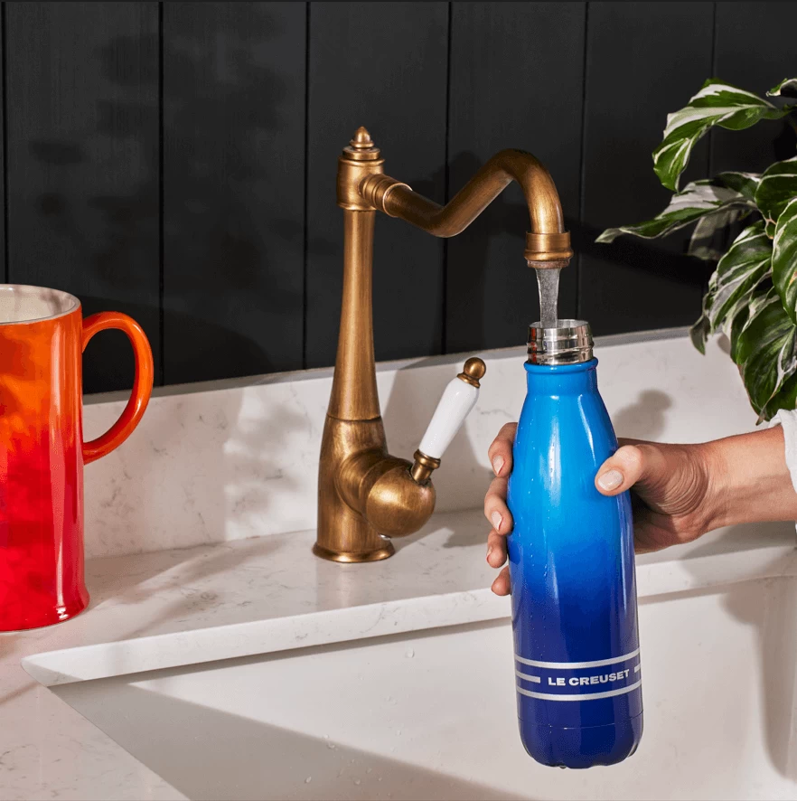 Le Creuset Waterfles 26 Cm 500 Ml Rvs Azure - Afbeelding 3