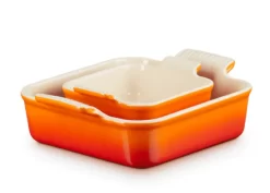 Le Creuset Ovenschalenset Aardewerk Vulcanique 2-delig